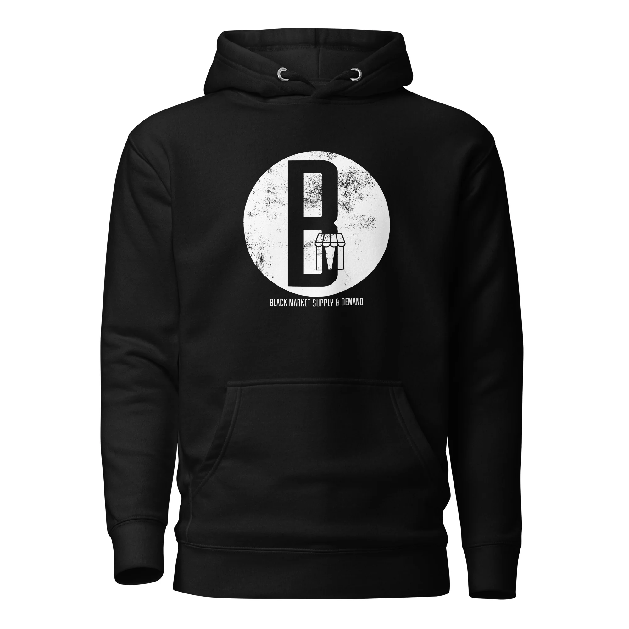 Black Market Supply & Demand black hoodie